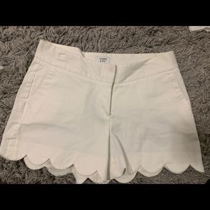 crown and ivy white shorts